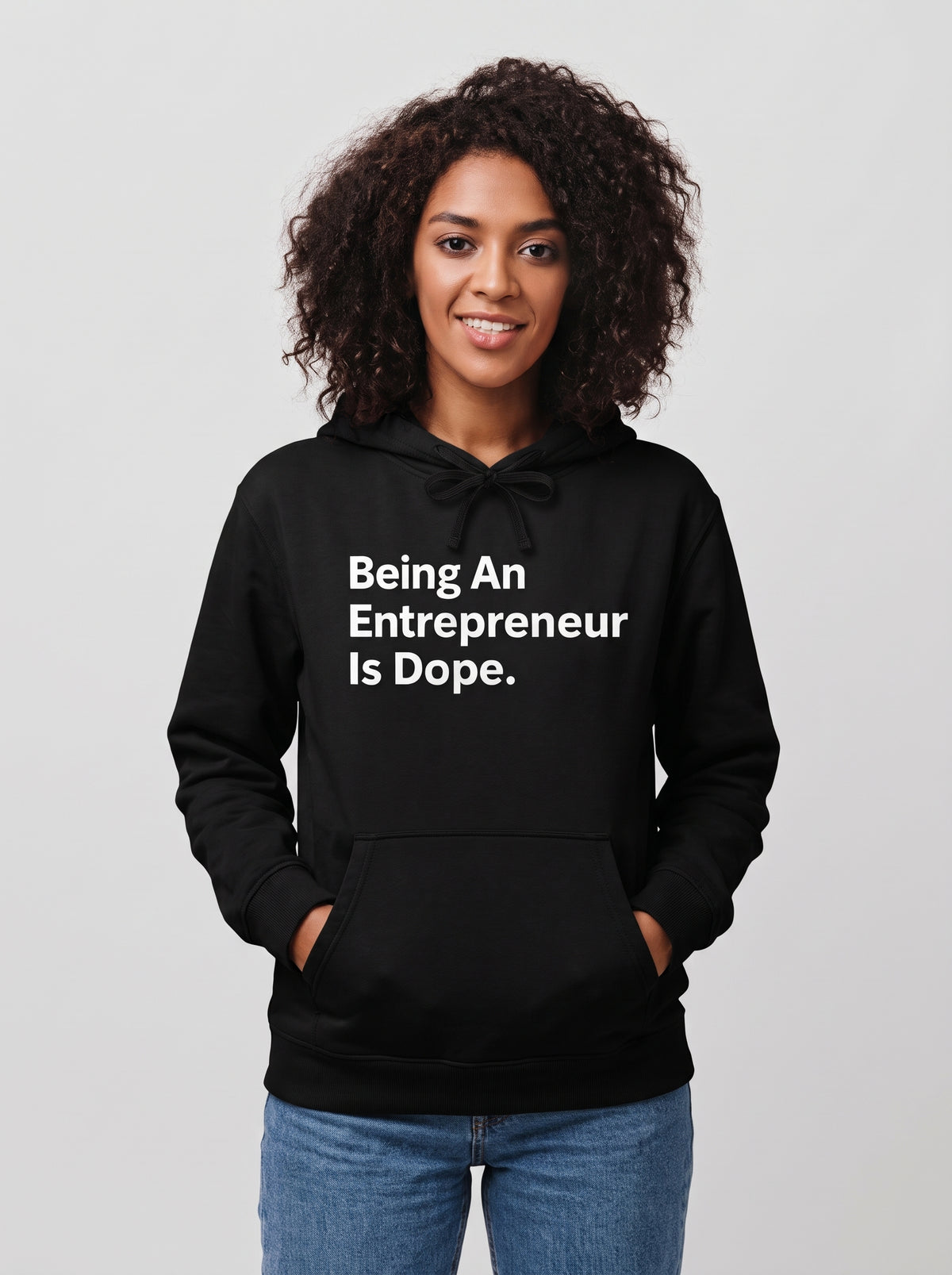 Entrepreneurship is Dope Signature Hoodie (Black)