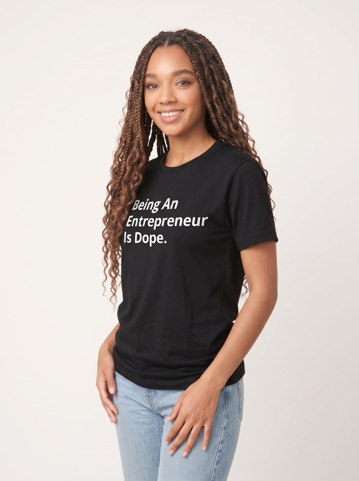Entrepreneurship is Dope Signature Tee (Black)