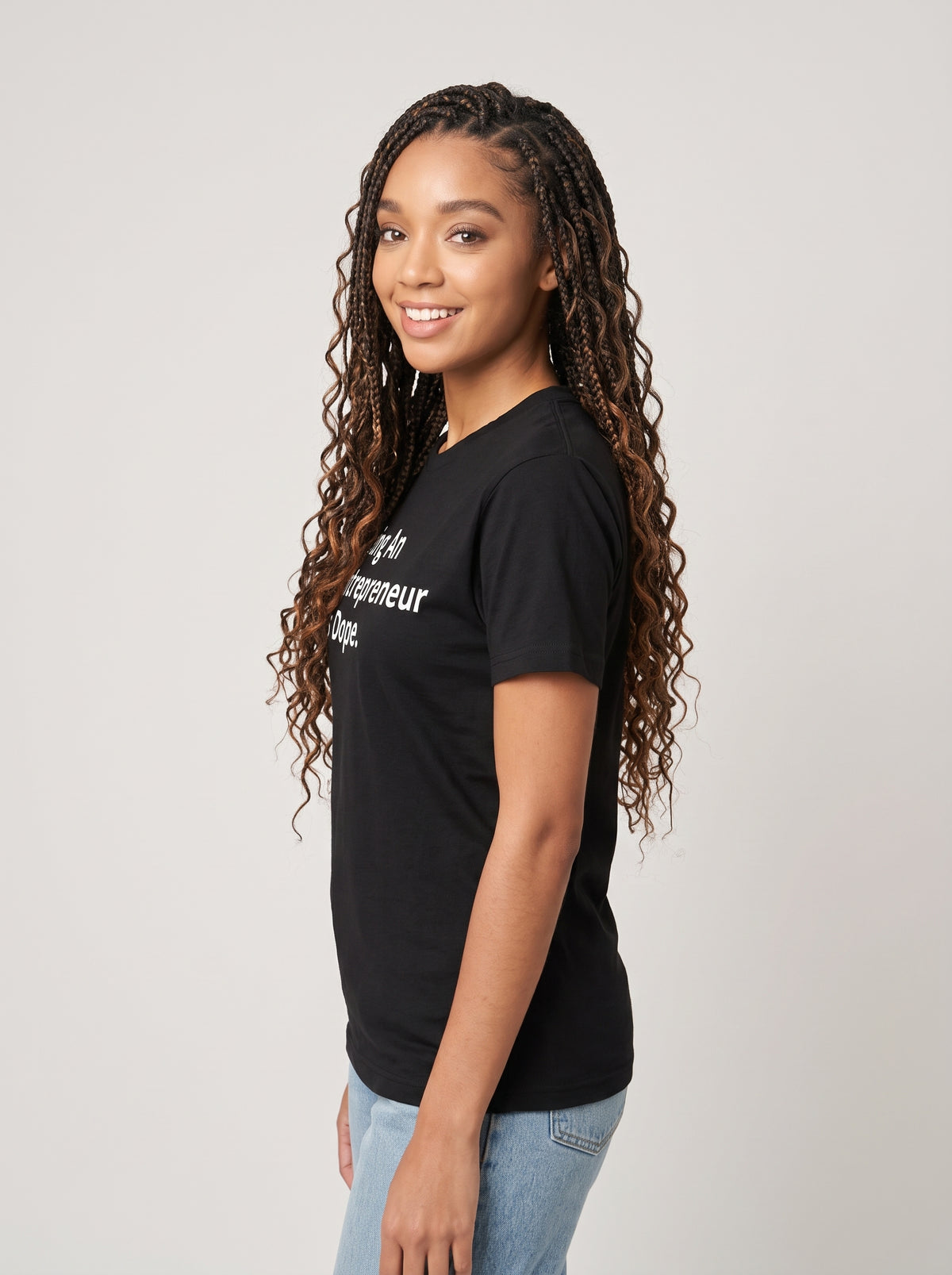 Entrepreneurship is Dope Signature Tee (Black)