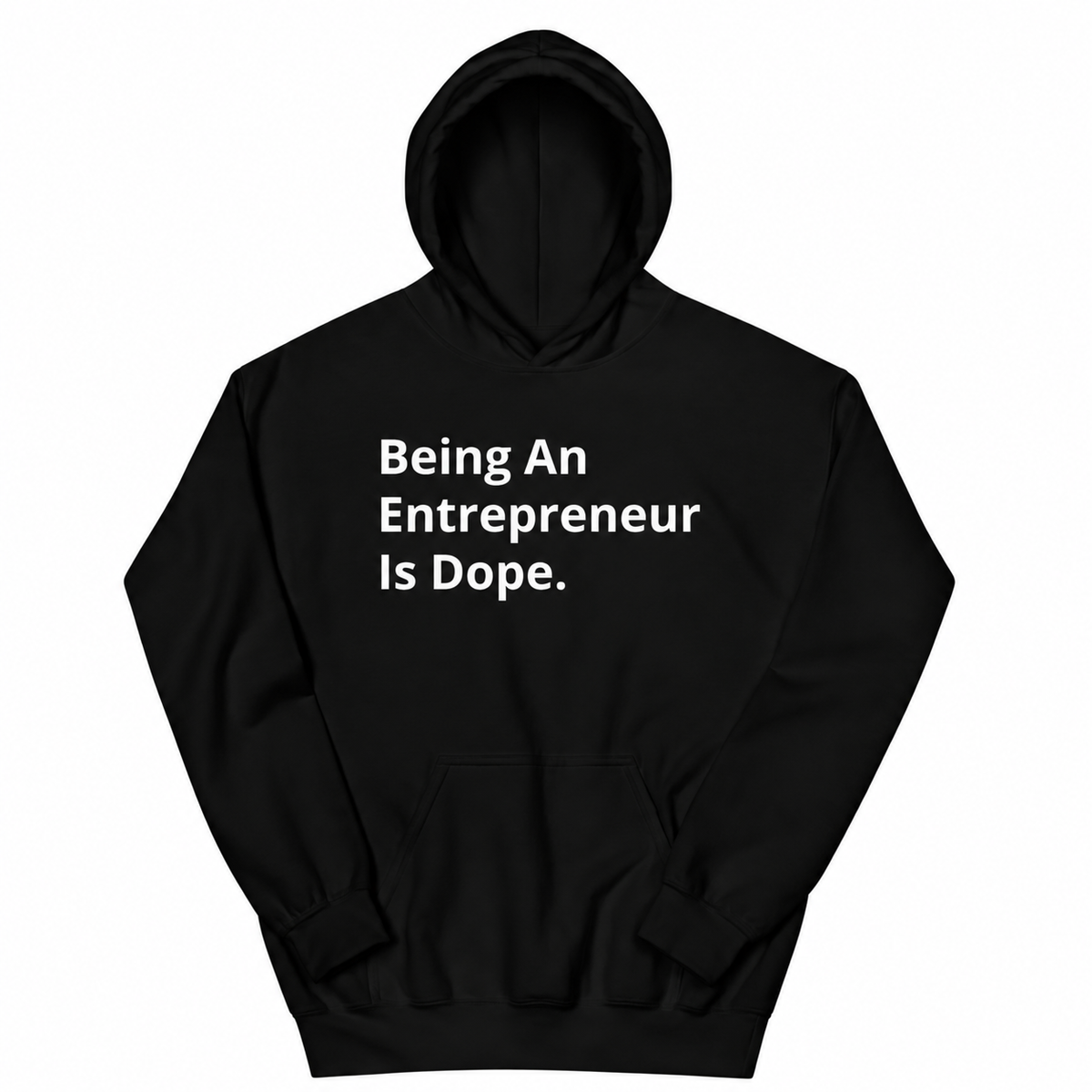 Entrepreneurship is Dope Signature Hoodie (Black)