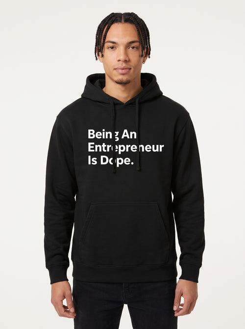 Entrepreneurship is Dope Signature Hoodie (Black)