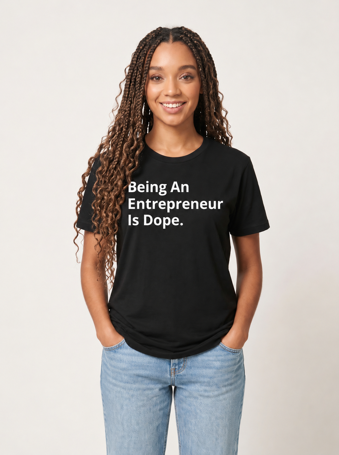 Entrepreneurship is Dope Signature Tee (Black)