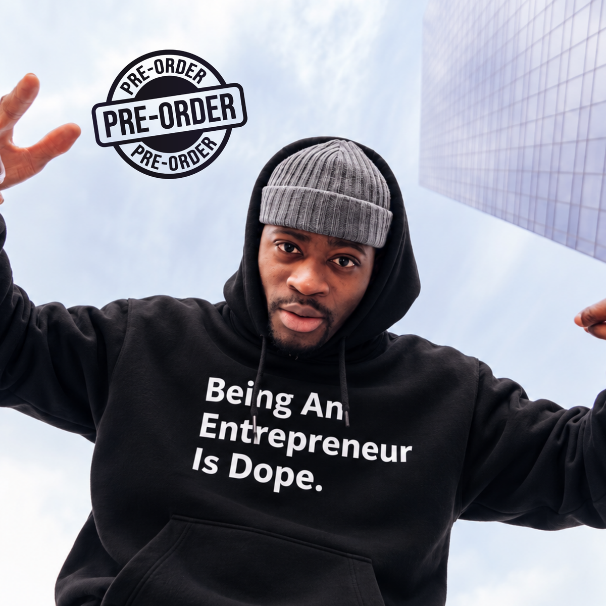 Signature Entrepreneurship is Dope Hoodie (Black)