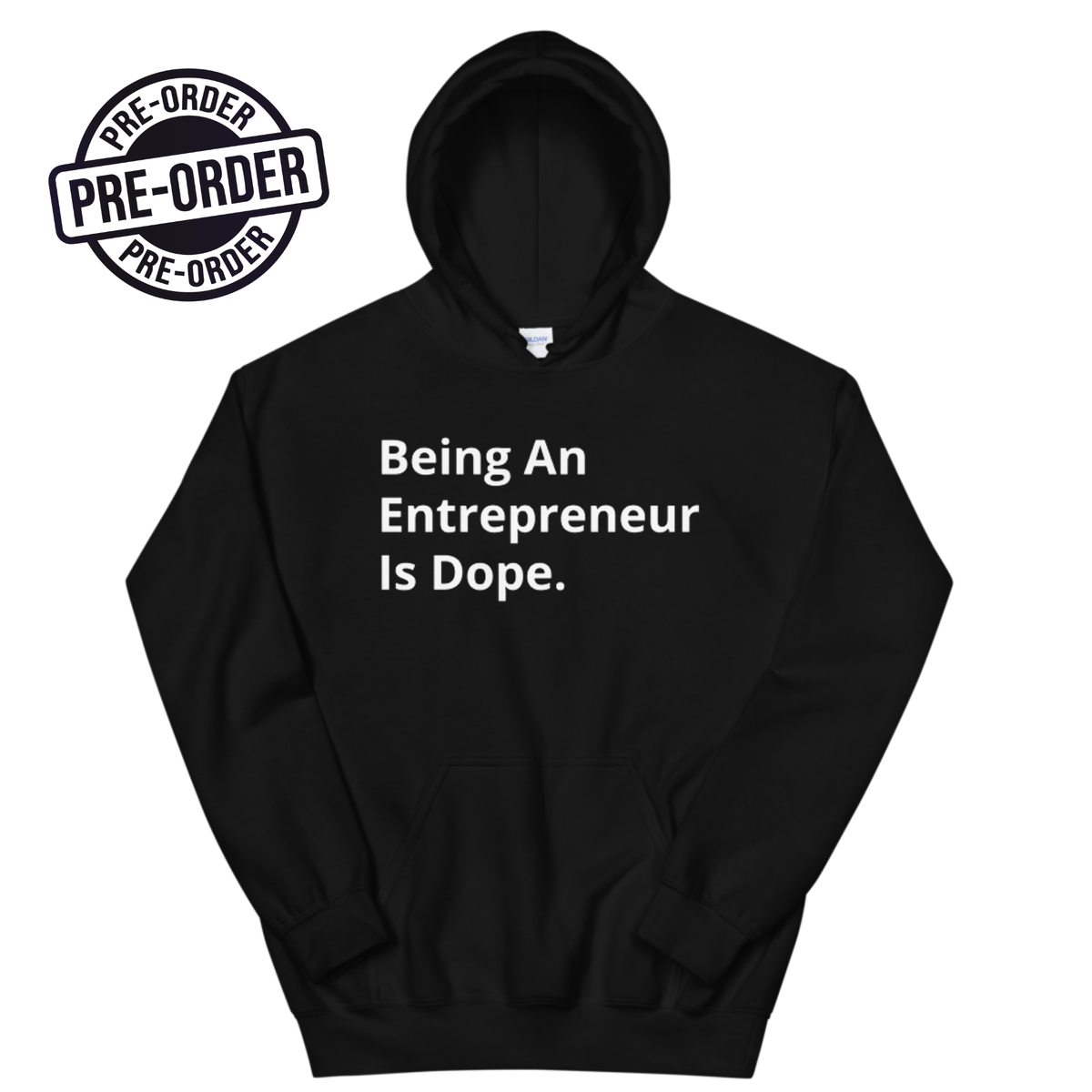 Signature Entrepreneurship is Dope Hoodie (Black)