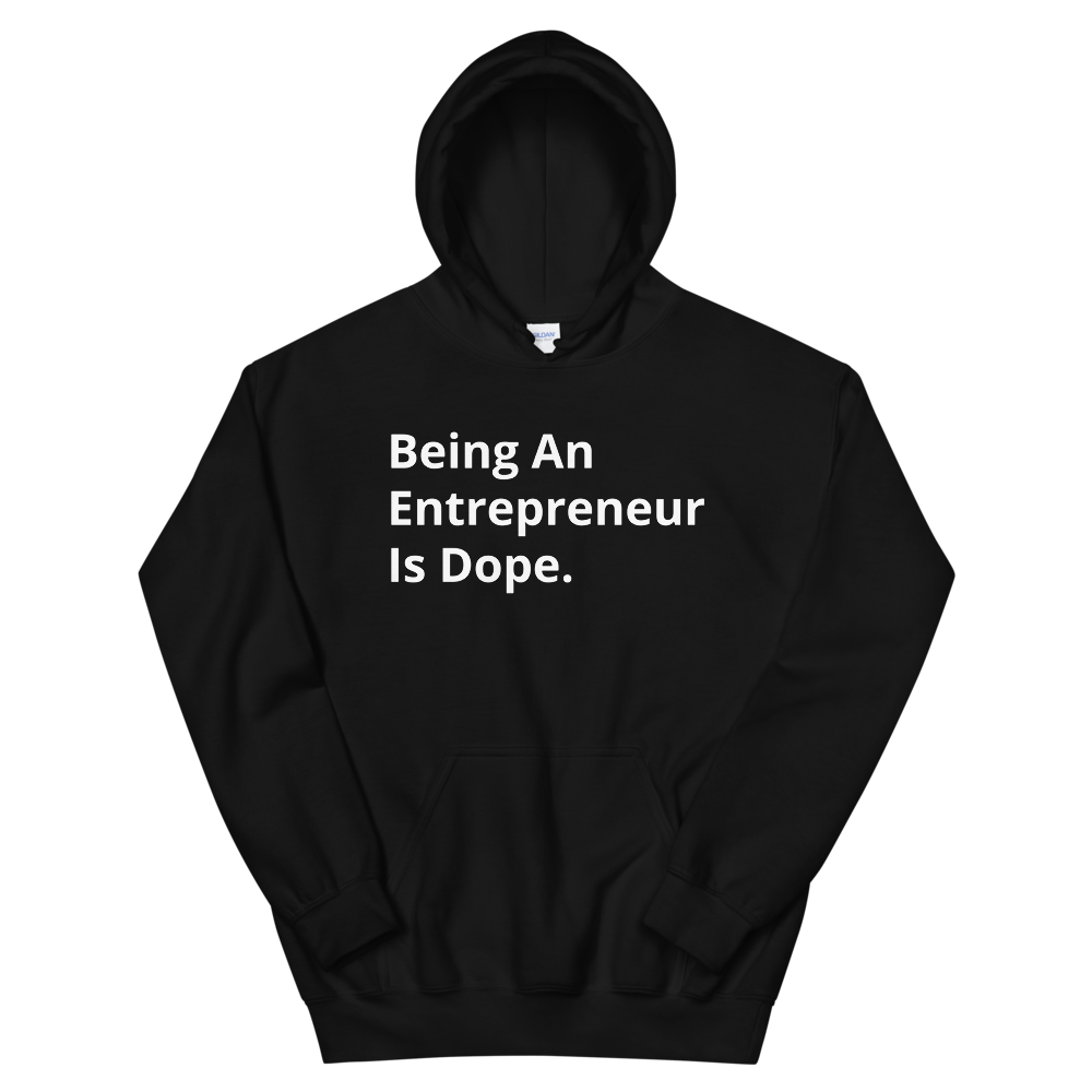 Signature Entrepreneurship is Dope Hoodie (Black)