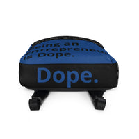 Entrepreneurship is Dope Backpack Roy/Blk