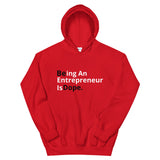 "BE DOPE" HOODIE - RED, BLACK, & WHITE