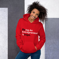 "BE DOPE" HOODIE - RED, BLACK, & WHITE